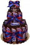 Nibytorcik Tortas i&scaron; saldainių Snickers Moters diena, Vyro diena, saldus tortas