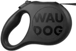 Waudog Smycz automatinė WAU DOG Monochrome Juodas XS 12kg 3m (81611)
