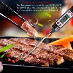Oujilet termometras virtuvei 3 vnt. universalus buitinis termometras skaitmeninis maisto gaminimo termometras virtuvinis termometras mėsos termometras perjungiamas termometras