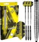 Harrows nx elite 90% tungsten softtip smiginio rinkinys 18g i didelis 17 dalių rinkinys su atsarginiais kotais, prime flights ir kelioniniu dėklu - 18g