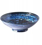 Mij copper mėlyna sriubos dubuo 21cm 1,3 l