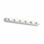 Sieninis &scaron;viestuvas Ideal Lux Wall lamp with 6 lights PRIVE', E14, chrome