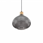 Pakabinamas &scaron;viestuvas Ideal Lux Suspended lamp with 1 light BERGEN, E27, baltas