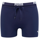 &Scaron;ortai kąpielowe vyrams Puma Swim Men Logo Swim Trunk tamsiai mėlyna 907657 01 (M)