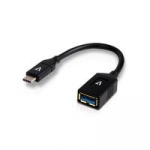 Adapteris USB V7 USB-C - USB Juodas (V7U3C-BLK-1E)