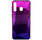 Mocco Stone Ombre silikoninis dėklas skirtas Apple iPhone X / XS, violetinis/mėlynas