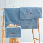 Cotton Box '&Scaron;viesiai mėlynas' Medvilnės rank&scaron;luostis - 30 x 50 cm
