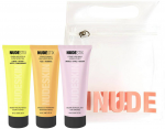 Trijų žingsnių citrusinių vaisių atsinaujinimo rinkinys &bdquo;Nudestix&ldquo;: &bdquo;Lemon-Aid Detox & Glow&ldquo; be parabenų &scaron;veičiamasis losjonas nuo papilkėjimo, 20 ml + &bdquo;Nudeskin Citrus-C&ldquo; drėkinamoji kreminė veido kaukė, 20 ml + &bdquo;Nudeskin Citrus&ldquo; valomasis balzamas  ...