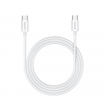 Riversong kabelis Lotus 08 USB-C - USB-C 1,0m 3A light pilkas CT76