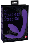 Strapless Strap On Užsegamas petne&scaron;ėlėmis