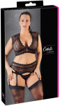 Cottelli Curves Lace Set juodas XL
