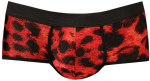 ANAIS MEN BOXER & BRIEF ANAIS MEN SAVAGE Sporty Briefs XL Raudona Animal Print Microfiber