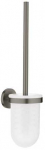 GROHE 40374AL1, Tualetinis &scaron;epetys su laikikliu, Grafitas, Balta, Metalas, Metalas