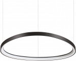 Ideal Lux 55W LED pakabinamas &scaron;viestuvas GEMINI, juodas, 3000K, dimeriuojamas, 304724