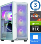 Stacionarus kompiuteris INTOP Ryzen 5 5600X 16GB 1TB SSD M.2 NVME RTX3050 6GB WIN11 (RW36018WH)