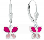 Brilio Silver Derantys sidabriniai auskarai Butterflies EA1003W