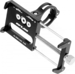 Forcell GUB bike holder for mobile phone G85 Aliuminio juodas