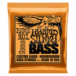 Stygos bosinei gitarai Ernie Ball 45-105 (Hybrid Slinky Wound)