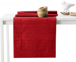 AmeliaHome Staltiesių komplektas 115&times;300+35&times;300 bordo spalvos AH VESTA