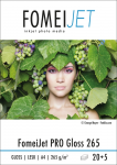 "Fomei" A4 20+5 PRO Gloss 265g m2 fotopopierius