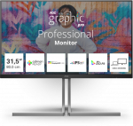 Monitorius AOC U32U3CV 31,5 colio nano IPS WLED UHD 60 Hz HDMI