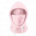 Qunature Arctic Velvet Ski Balaclava Size L – Rožinė