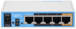 MikroTik hAP ac lite | Mar&scaron;rutizatorius WiFi | RB952Ui-5ac2nD, dviejų juostų, 5x RJ45 100 Mb/s