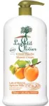 LE PETIT OLIVIER Abrikosų pieno du&scaron;o kremas, 750ml.