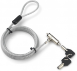 Techly Techly Wedge-Lock ne&scaron;iojamojo kompiuterio apsauginis laidas su 1,8 m raktu