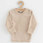 New Baby Nauji Baby Classic II kūdikio naktiniai mar&scaron;kiniai &scaron;viesiai smėlio spalvos, 50, 50 dydis
