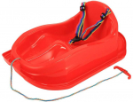 Plastikinės rogės su atlo&scaron;u Baby Mix MINI raudona
