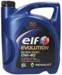 Variklio alyva ELF Evolution R-TECH SPORT 0W40, 5L