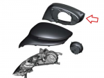 BMW Sparnio Veidrodžio Palaikymo Rėmelis Kairysis Originalus 51167393263