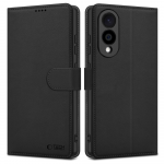 Dėklas &bdquo;Tech-Protect&ldquo; piniginė &bdquo;Galaxy S25 Edge&ldquo; juoda