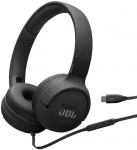 Ausinės JBL T520C USB-C, Juodos