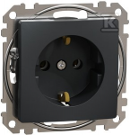 Schneidere Schneider Electric GN.SCHUKO Juodas ANTHRACITE SEDNA DES