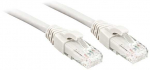 Tinklo Kabelis - LINDY Cat.6 U/UTP Tinklo Kabelis, RJ45, M/M, 250MHz, 0.3 m, Baltas