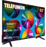 Televizorius Telefunken TFL-43AEU2000 | 43" LED 4K | Android TV | Dolby Atmos