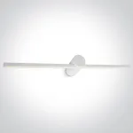 Sieninis &scaron;viestuvas 14W LED sieninis vonios &scaron;viestuvas, baltas, 3000/3500/4000K, IP44, 38114N/W/V