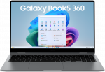 Ne&scaron;iojamas kompiuteris SAMSUNG Galaxy Book5 360 15,6 col. Intel Core Ultra 5 226V 16GB 512GB W11 Moonstone Pilkas