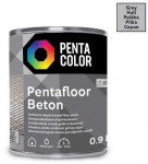 Pentacolor PENTAFLOOR BETONINIAI DAŽAI PILKI 0,9L