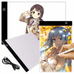 Realprices A4 formato grafinės plan&scaron;etės pie&scaron;imo lenta LED pie&scaron;imo kopijavimo bloknotas