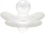 CANPOL BABIES 100% silikoninis simetrinis čiulptukas 6-12 mėn., 1 vnt., 24/002_whi