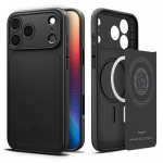 Spigen Thin Fit MagSafe dėklas skirtas Apple iPhone 17 Pro - juodos spalvos