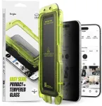 Ringke Easy Slide 2-pack Privacy Glass skirtas Apple iPhone 17 Air - juodos spalvos