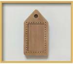 NeoCraft rankų darbo medinis rėmelis kryželių siuvinėjimui 3x5 cm, 4.5x8.5 cm