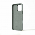 Mujjo Odinis dėklas for iPhone 16 Pro Max - Žalias smoke