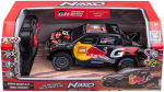 NIKKO RC automobilis su LED Toyota GR Dakar #206 Lucas Moraes, 1:18