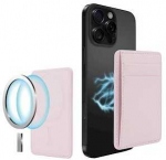 Dėklas Musthavz Vegan Leather Wallet MagSafe, rose