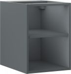 Mexen Box-A spintelė su lentyna, 35 cm, Graphite matt